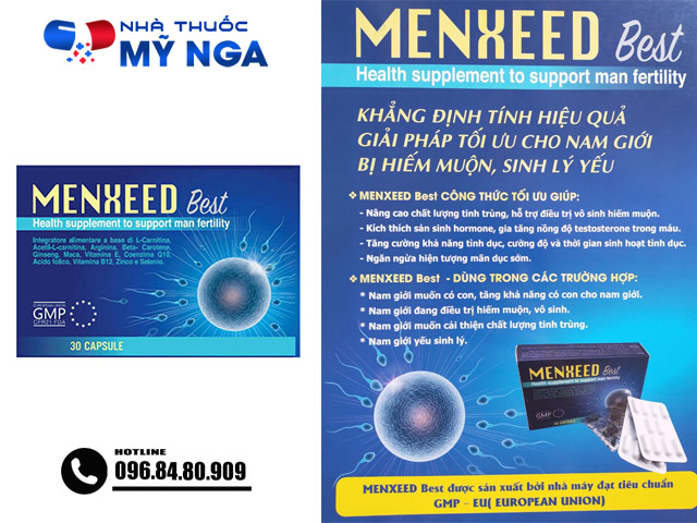 Hiệu quả của sản phẩm Menxeed Best