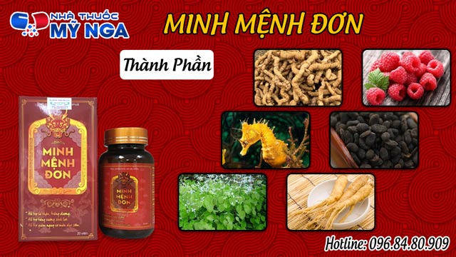 Thành phần Minh Mệnh Đơn