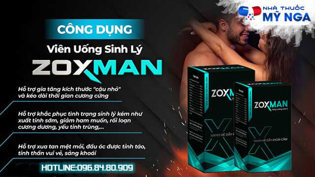 Công dụng của Zoxman