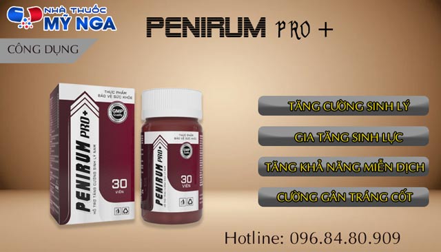 CÔng dụng PENIRUM PRO+