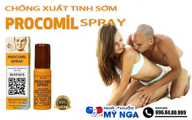 Giới thiệu sản phẩm Procomil Spray