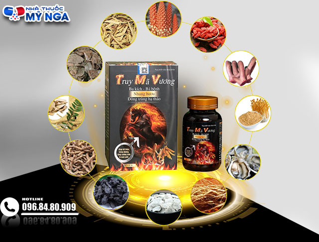 Thành phần của sản phẩm Truy Mã Vương