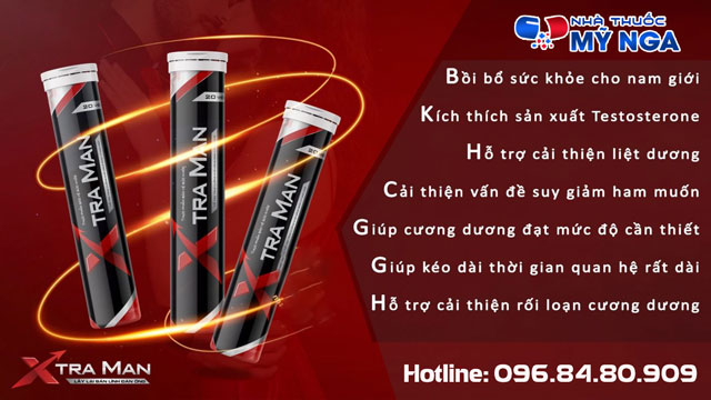 Công dụng của Xtra Man