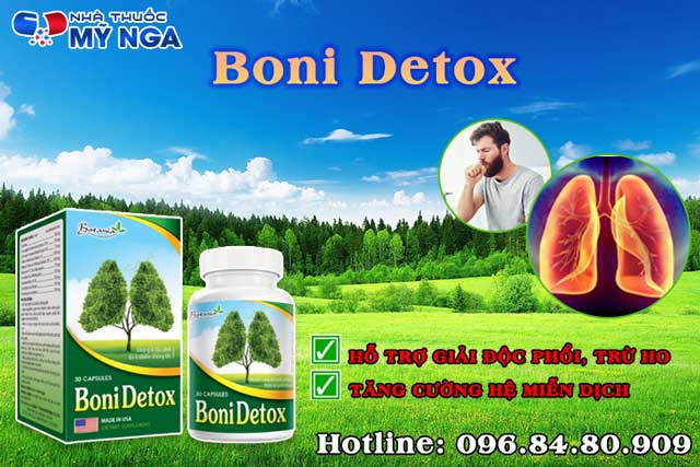 Giới thiệu sản phẩm Boni Detox