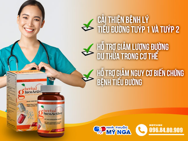 Công dụng của Herbal GlucoActive