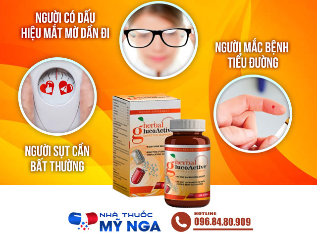 Đối tượng cần sử dụng Herbal GlucoActive