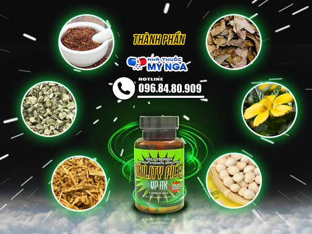 Thành phần của Virility Pills VP-RX