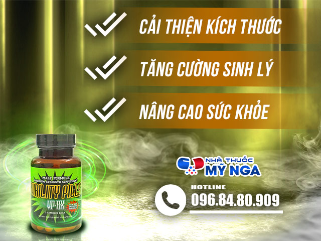 Công dụng của Virility Pills VP-RX