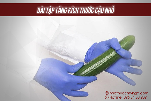 bài tập tăng kích thước dương vật