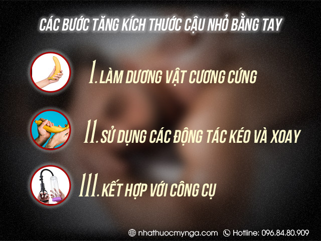 bài tập tăng kích thước dương vật