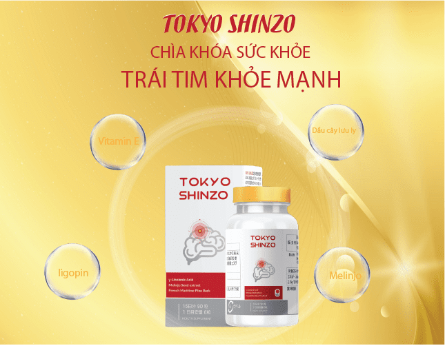thành phần thiết yếu tốt cho tim mạch có trong sản phẩm Tokyo Shinzo