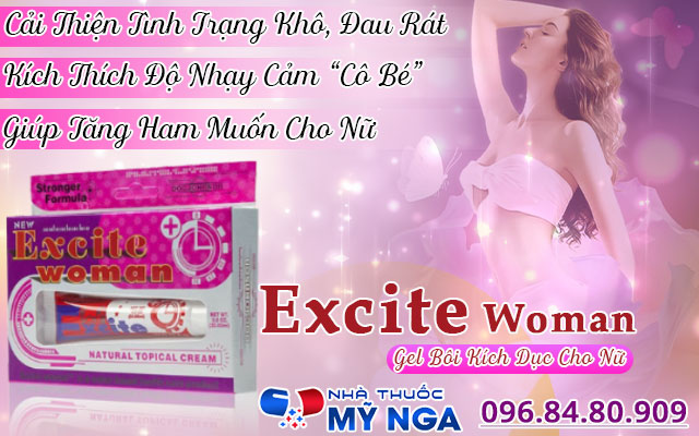 công dụng excite woman