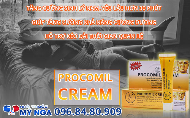 công dụng procomil cream