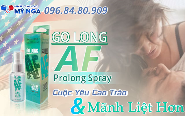 giới thiệu go long af prolong spray