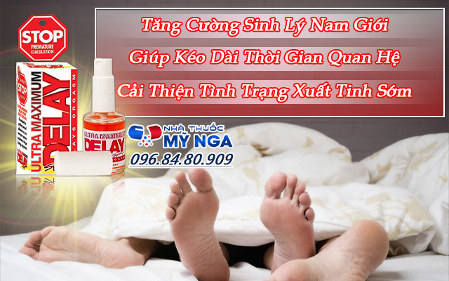 công dụng ultra maximum delay spray