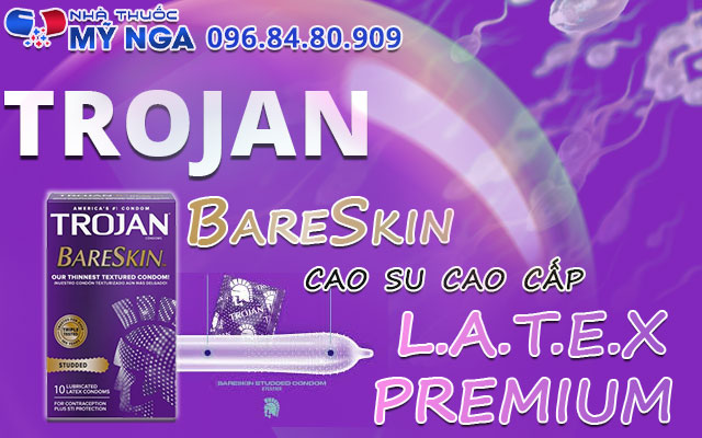 thành phần bcs trojan studded bareskin