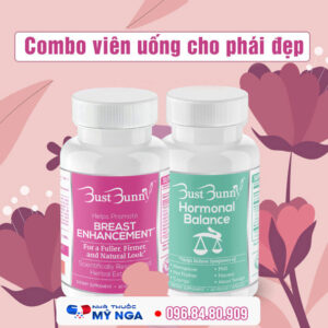 Có thể kết hợp Breast Enhancement với Bust Bunny Hormonal Balance được không?