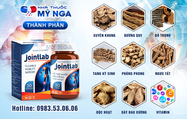 Thành phần chính của bổ khớp Jointlab