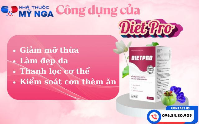 Công dụng của Diet Pro
