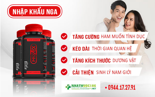 maxzex có hại không