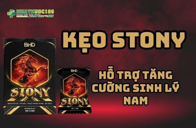 kẹo stony có tác dụng gì