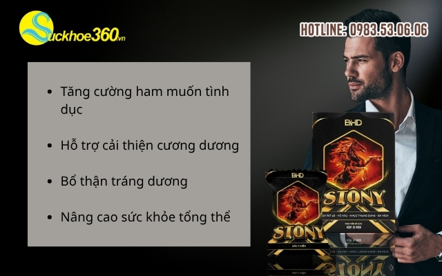 Lợi ích của sự kết hợp đối với người dùng kẹo Stony